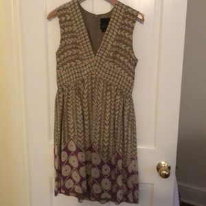 Anna Sui for Anthropologie size 6 wheatfield dress